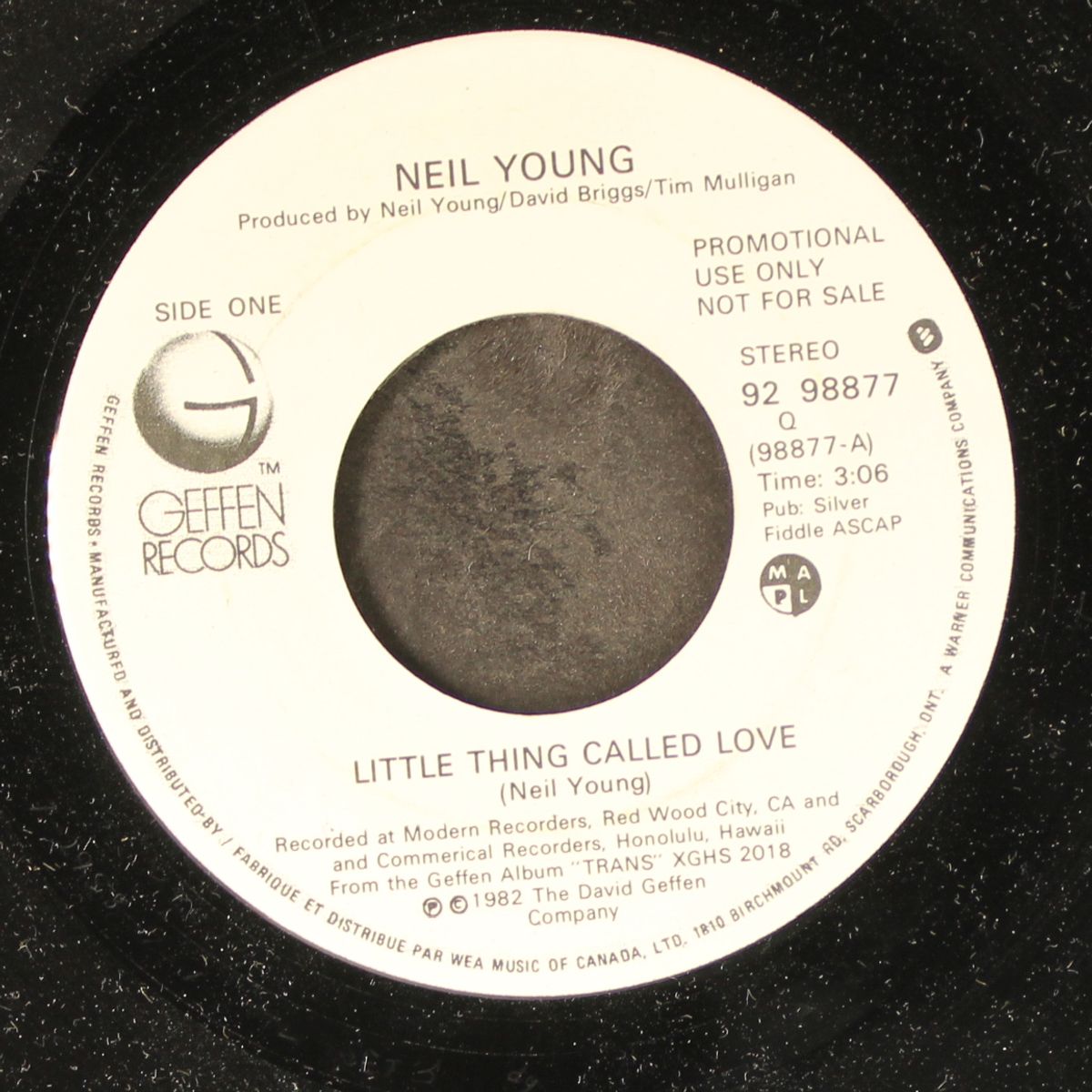 little thing called love / we r in control by NEIL YOUNG