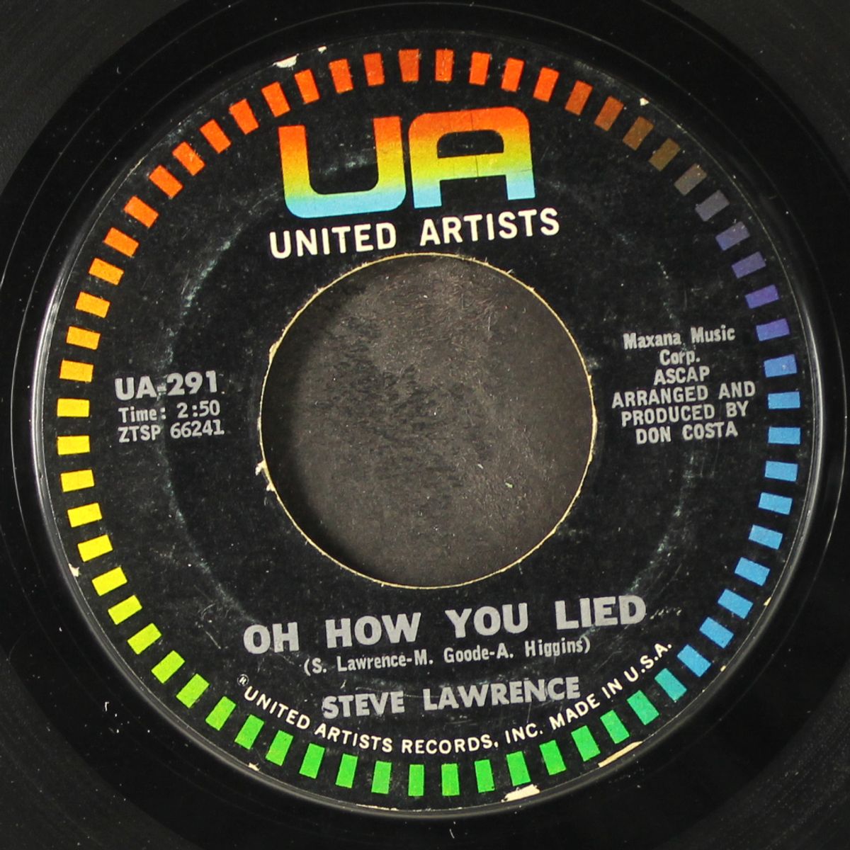 portrait of my love / oh how you lied by STEVE LAWRENCE