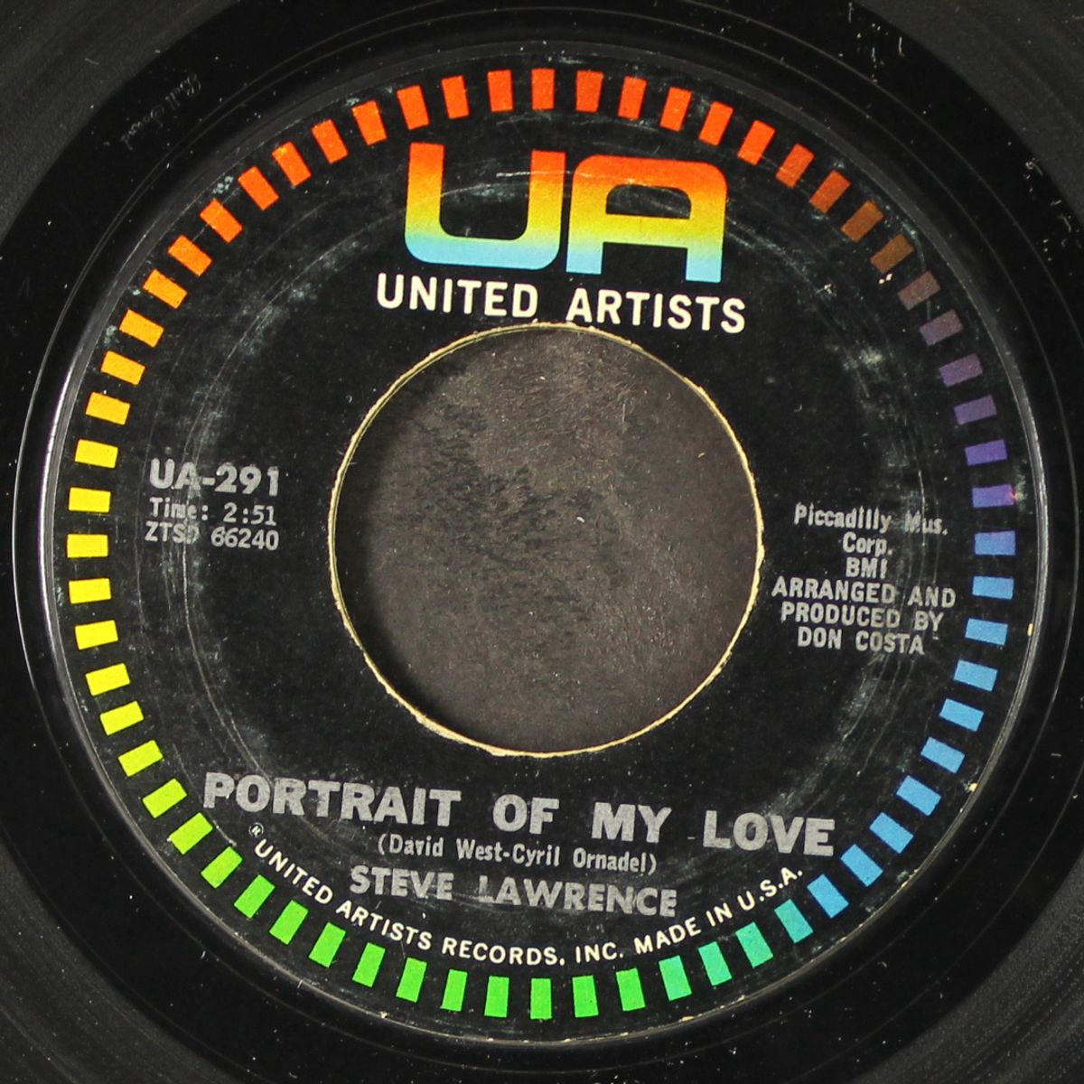 portrait of my love / oh how you lied by STEVE LAWRENCE