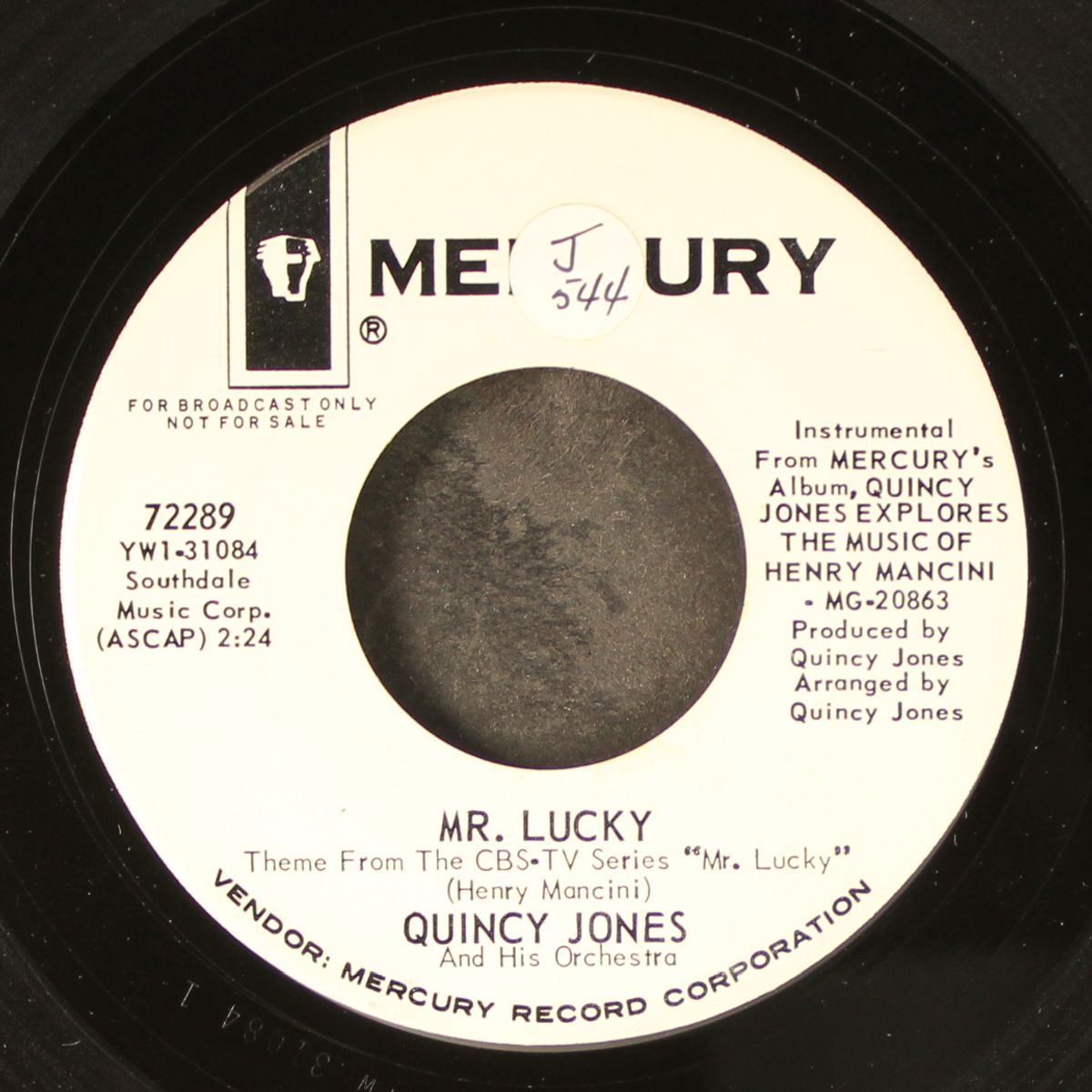 baby elephant walk / mr. lucky by QUINCY JONES