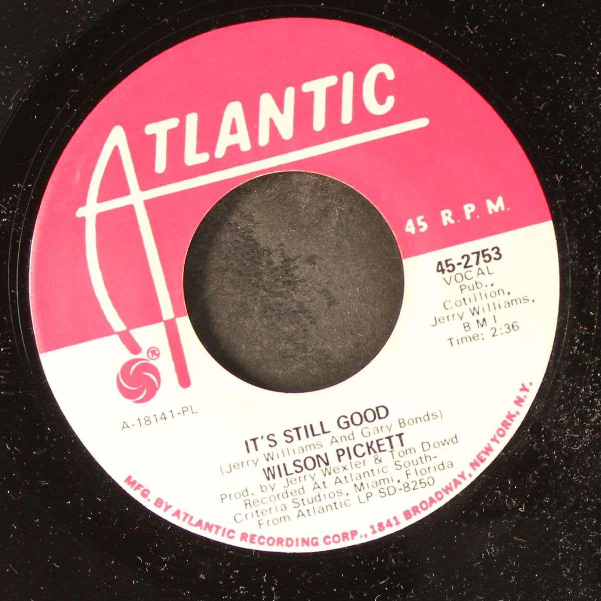 she said yes / it's still good by WILSON PICKETT