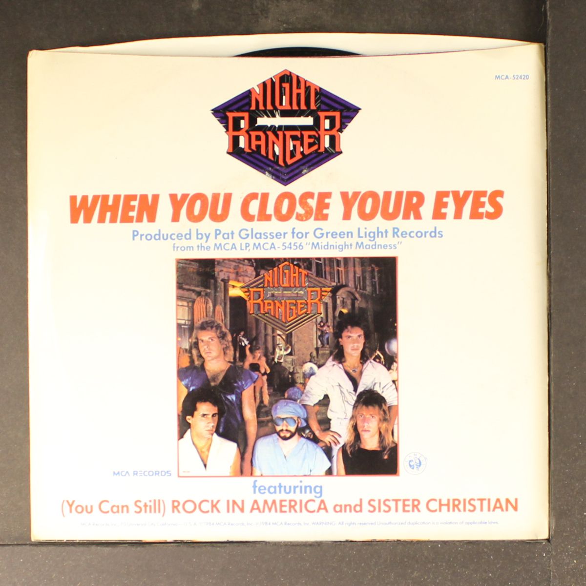 when you close your eyes / why does love have to change by NIGHT RANGER
