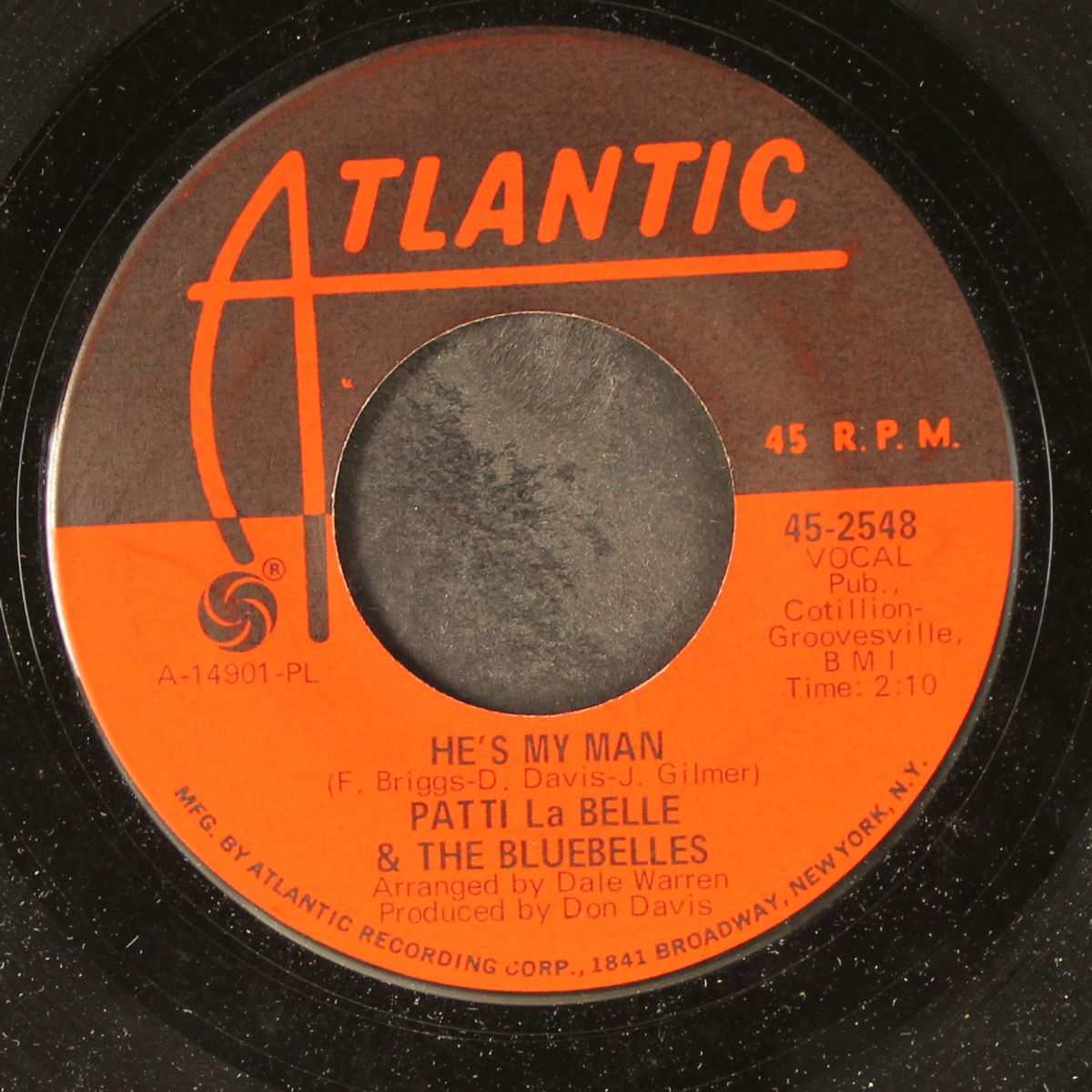 he's my man / wonderful by PATTI LA BELLE & BLUEBELLES
