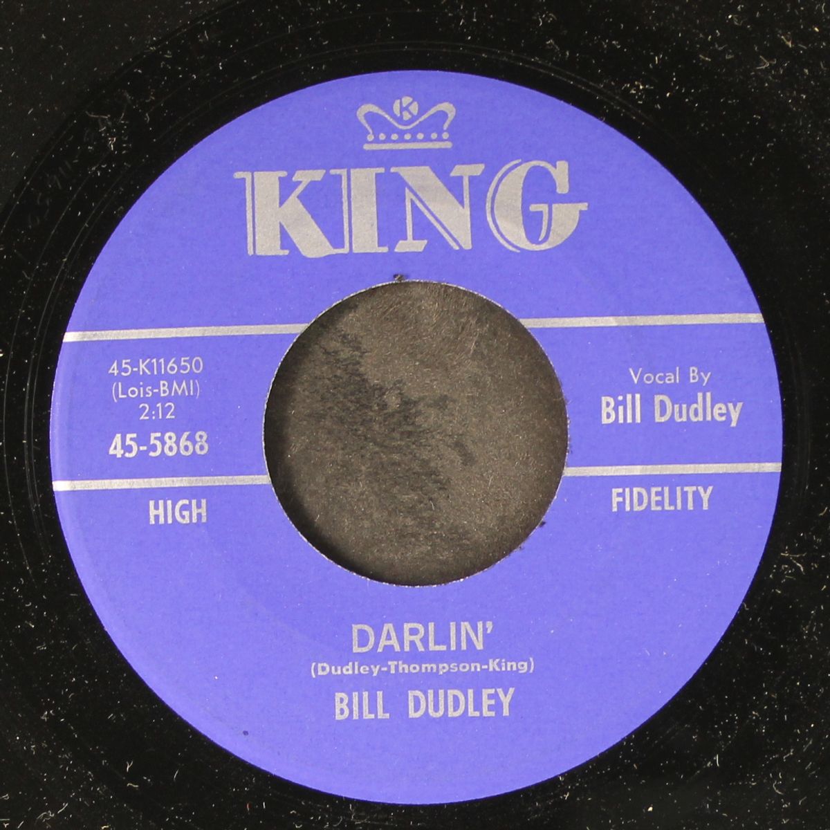 tell me does your conscience bother you / darlin' by BILL DUDLEY