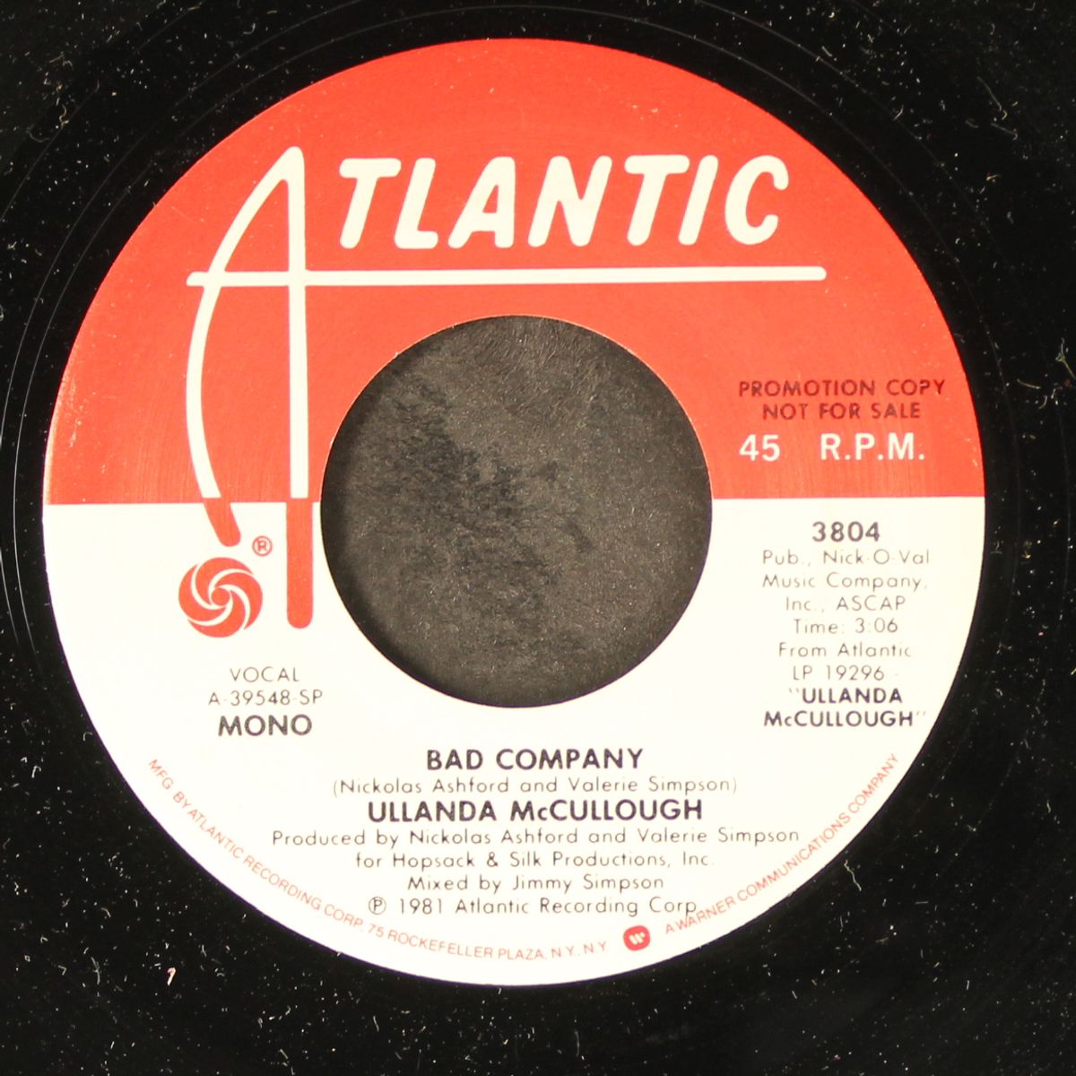 bad company / mono by ULLANDA MCCULLOUGH