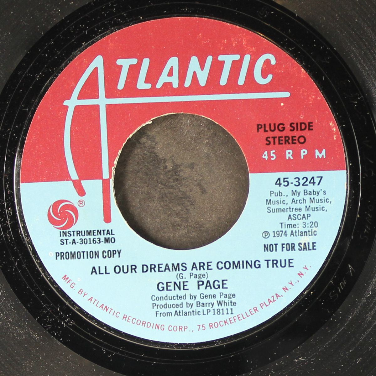 all our dreams are coming true / mono by GENE PAGE