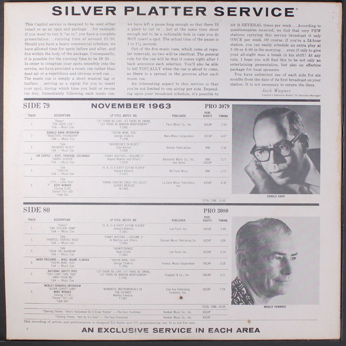 silver platter service 79/80 by VARIOUS