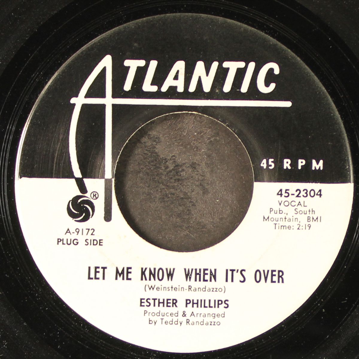 let me know when it's over / i saw me by ESTHER PHILLIPS