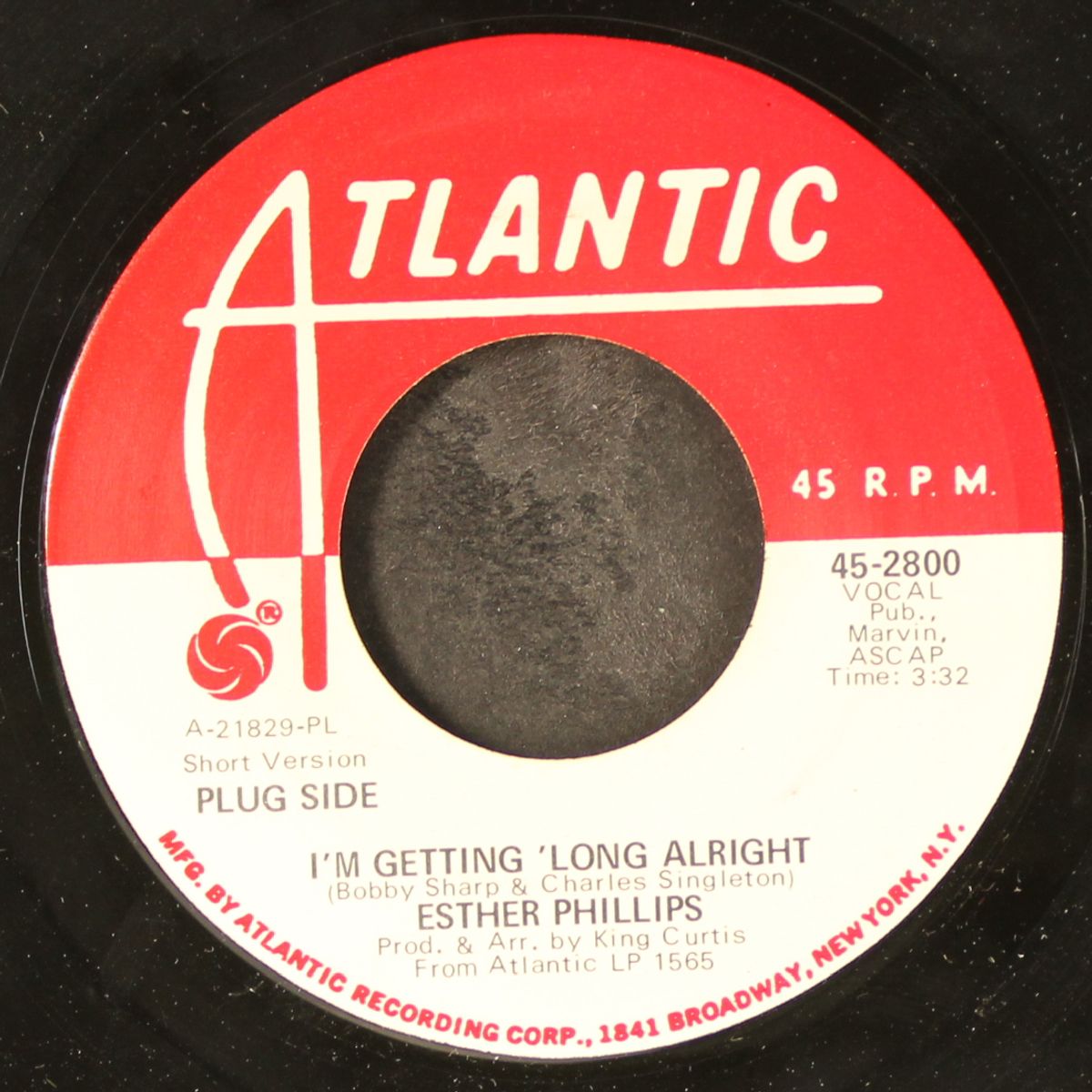 i'm getting 'long alright by ESTHER PHILLIPS