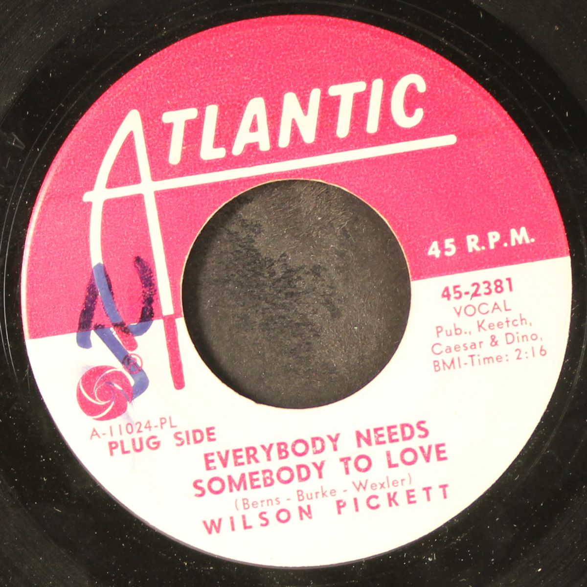nothing you can do / everybody needs somebody to love by WILSON PICKETT