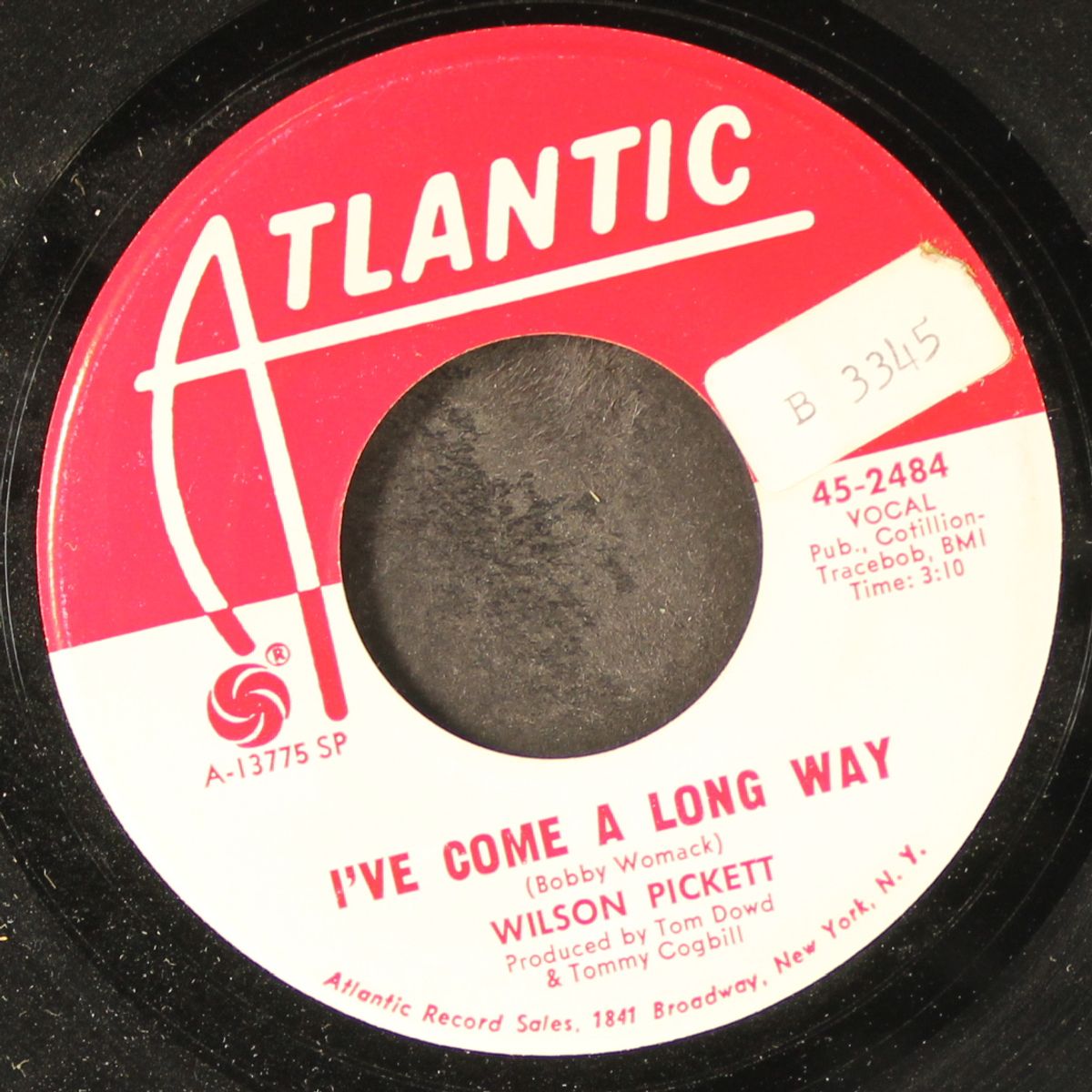i've come a long way / jealous love by WILSON PICKETT