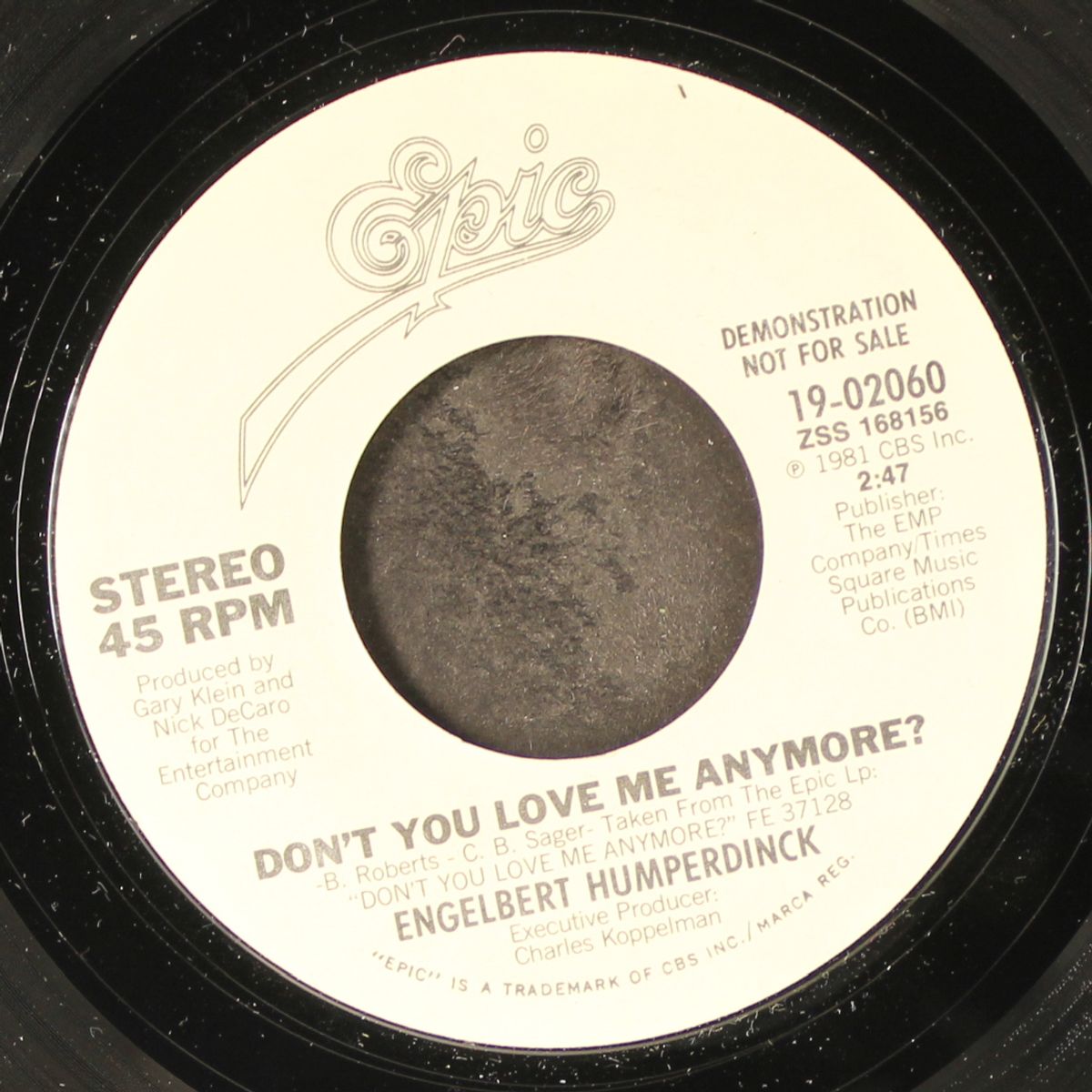 don't you love me anymore by ENGELBERT HUMPERDINCK