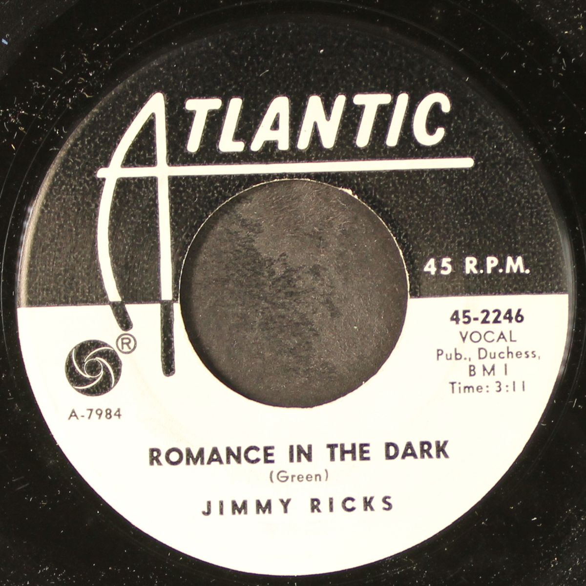 trouble in mind / romance in the dark by JIMMY RICKS