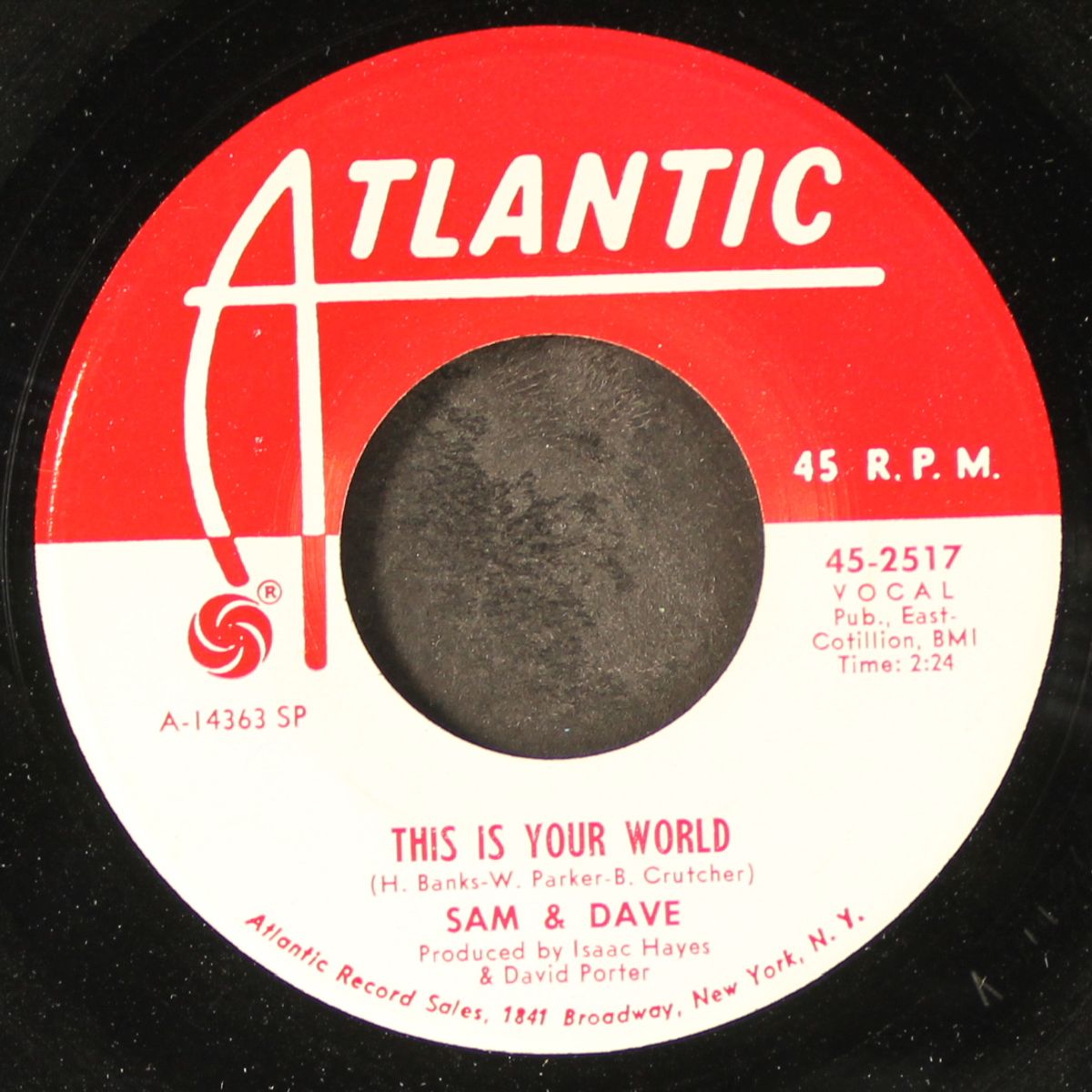 you don't know what you mean to me / this is your world by SAM & DAVE
