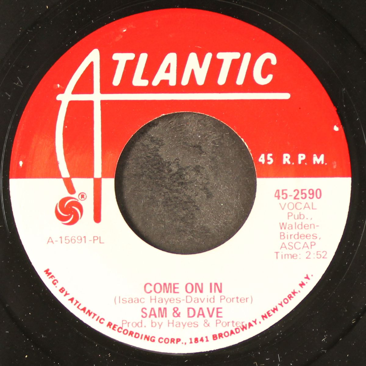 come on in / soul sister, brown sugar by SAM & DAVE