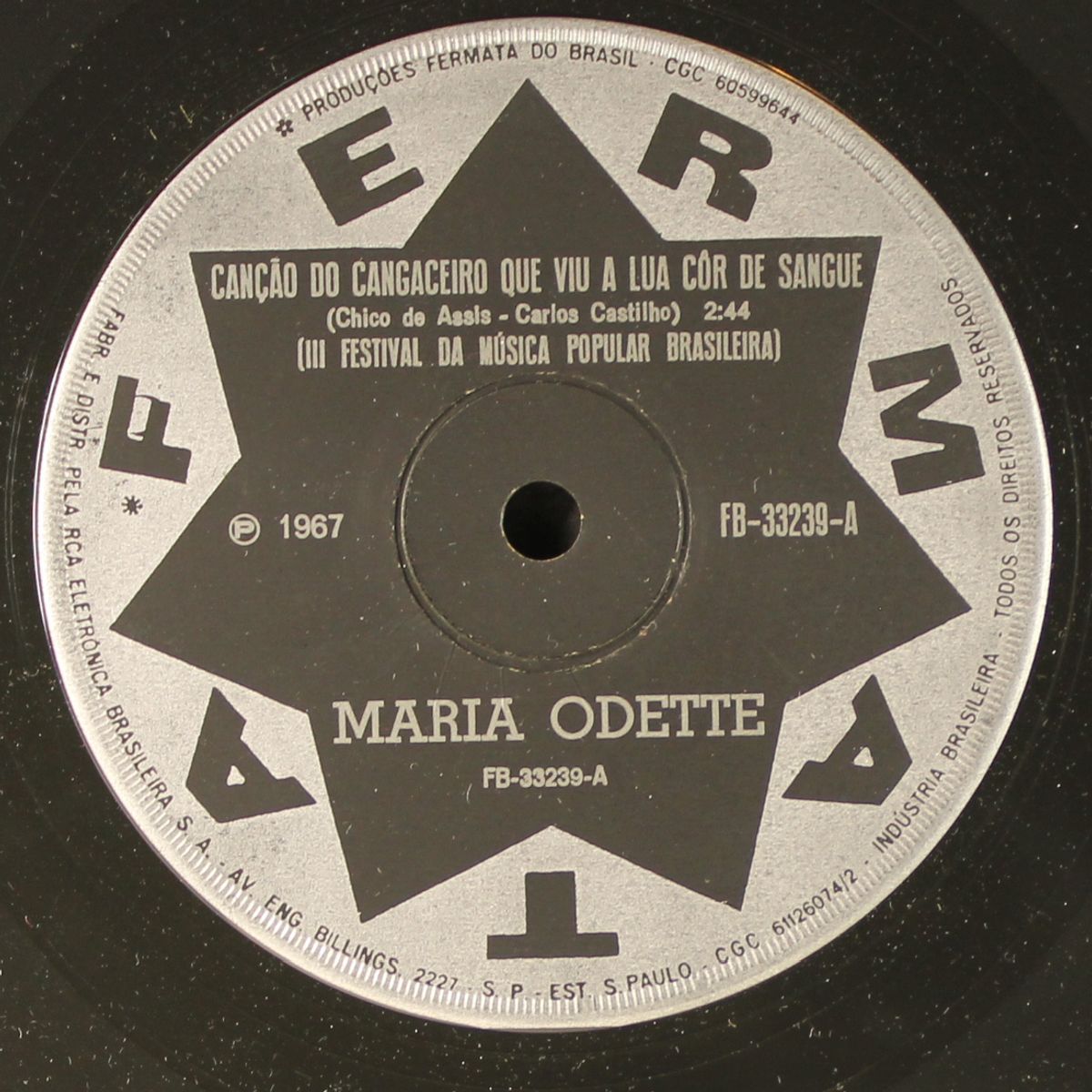 cancao do cangaciero que viu a lua cor de sangue by MARIA ODETTE