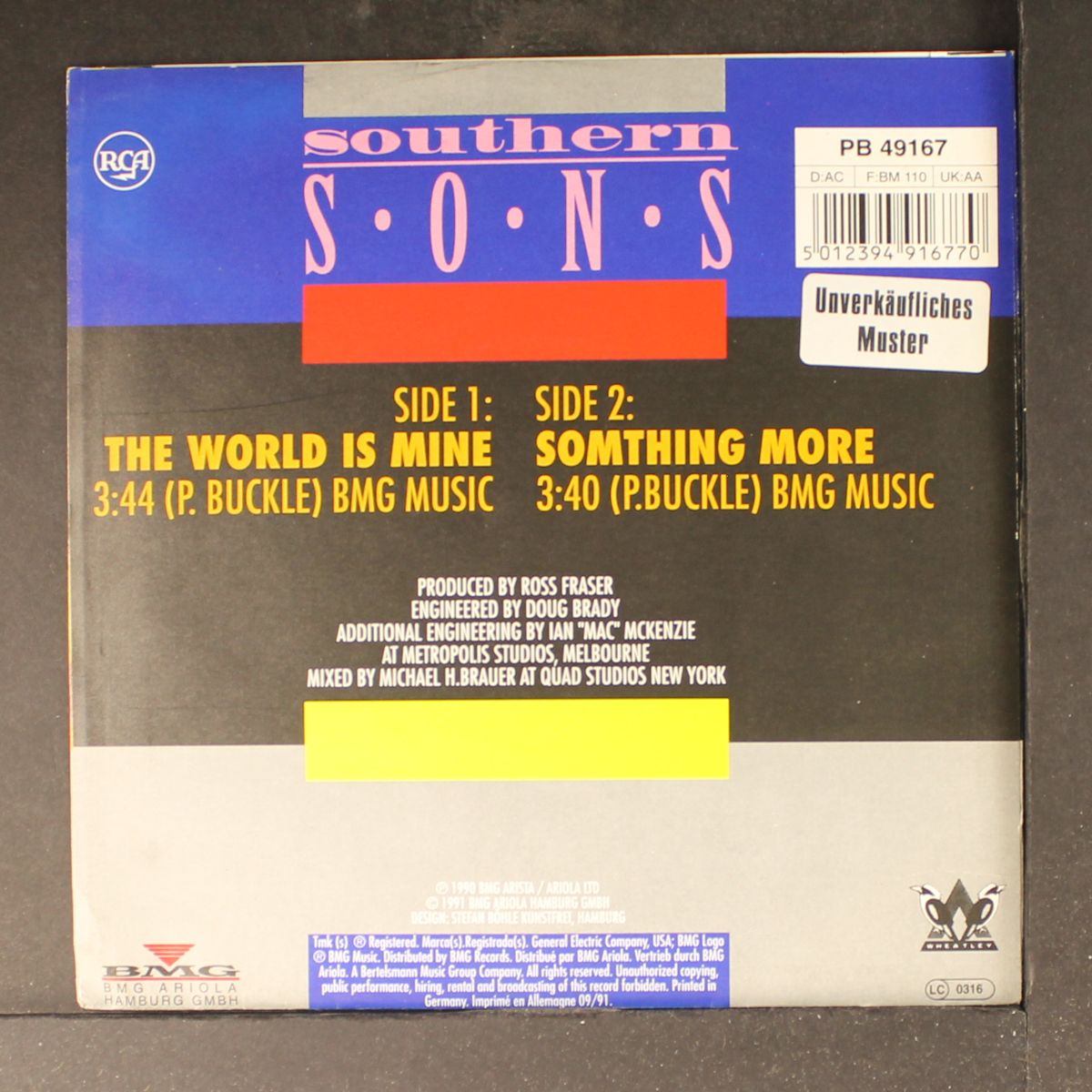 the world is mine by SOUTHERN SONS
