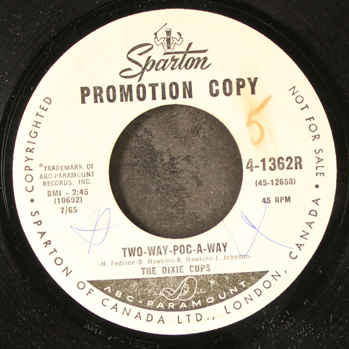 two-way-poc-a-way by DIXIE CUPS