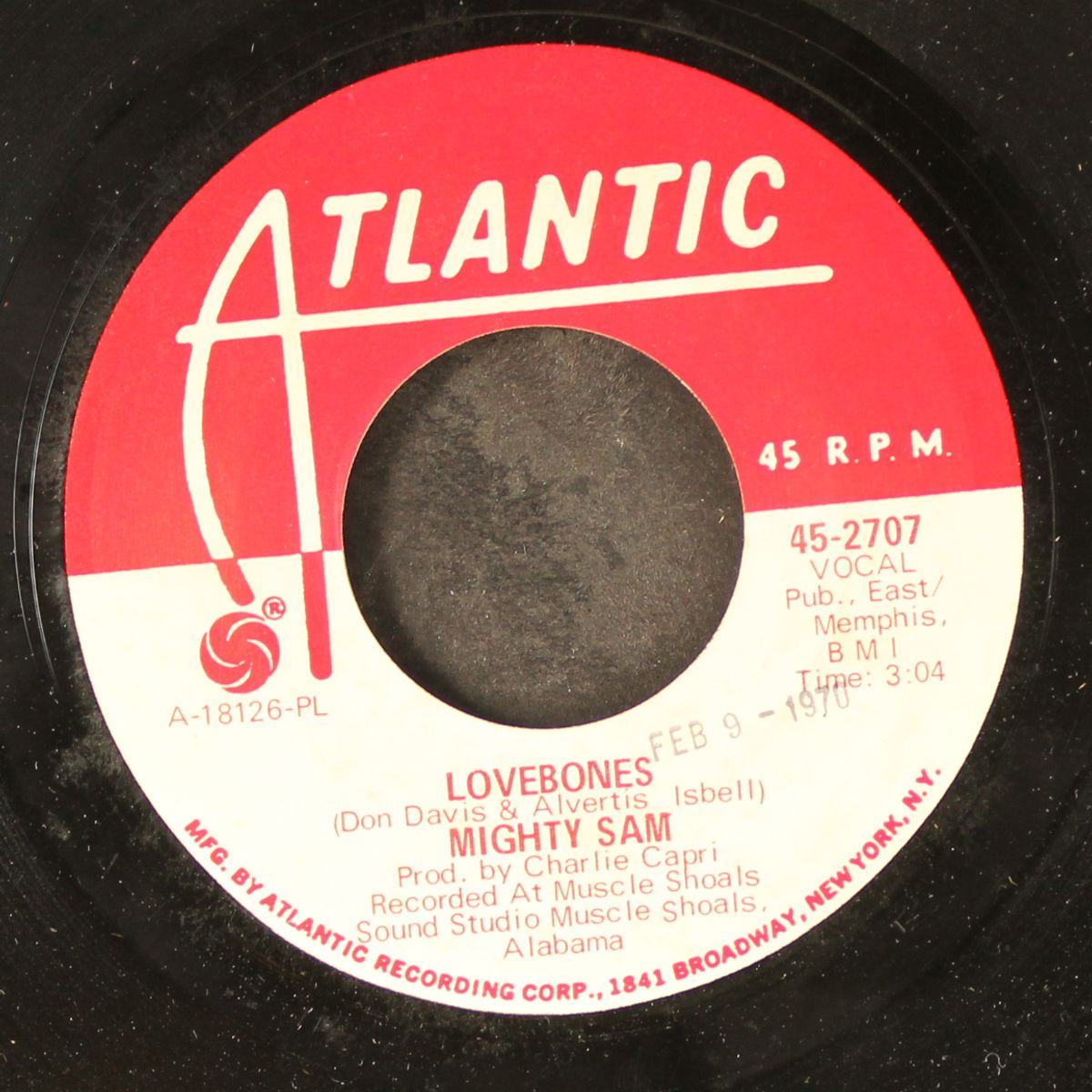 i've got enough heartaches / lovebones by MIGHTY SAM