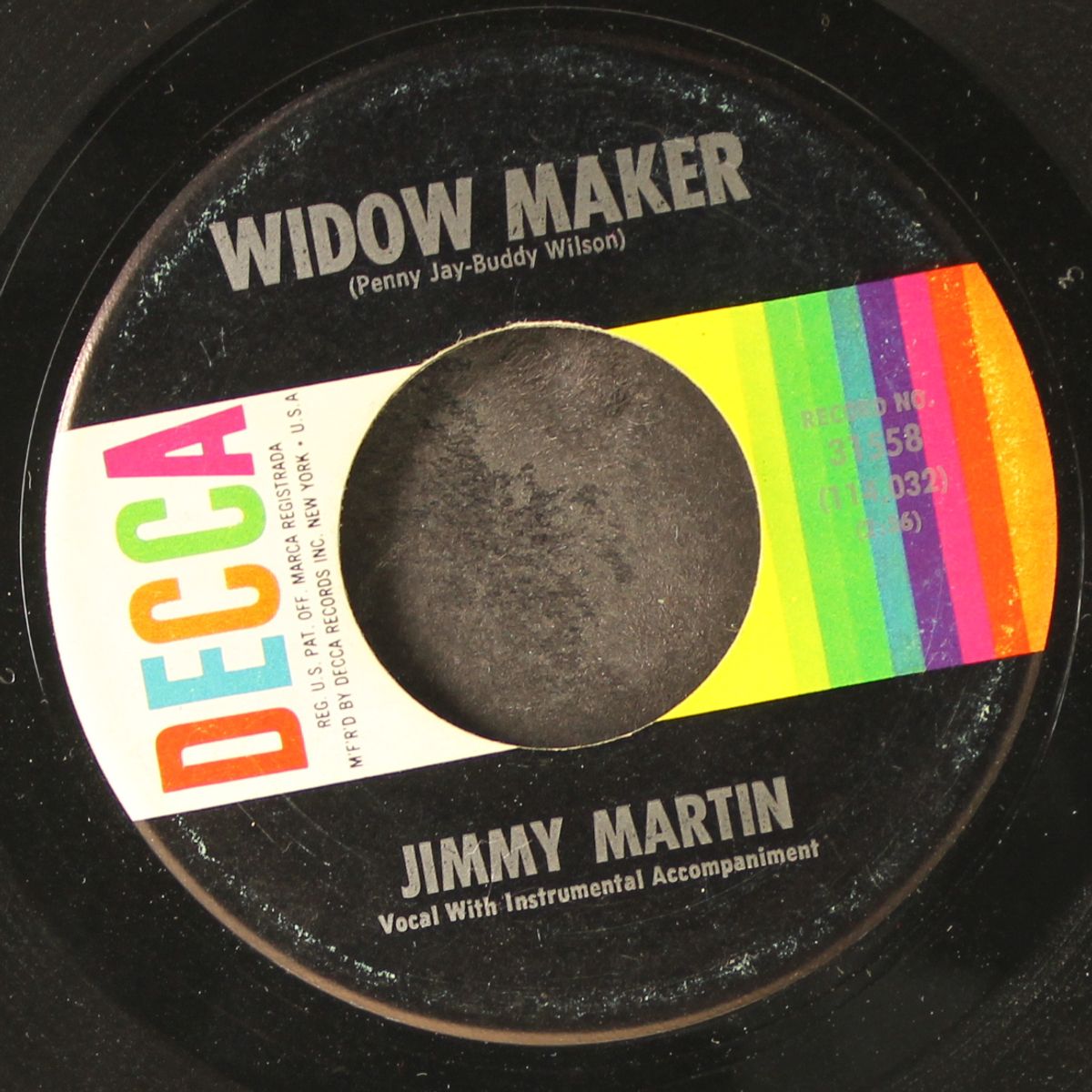 widow maker by JIMMY MARTIN
