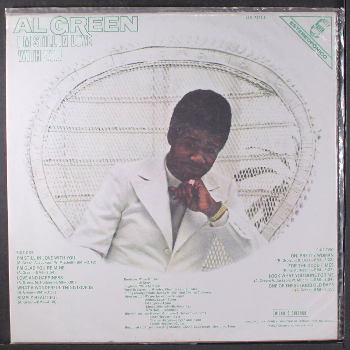 i'm still in love with you by AL GREEN
