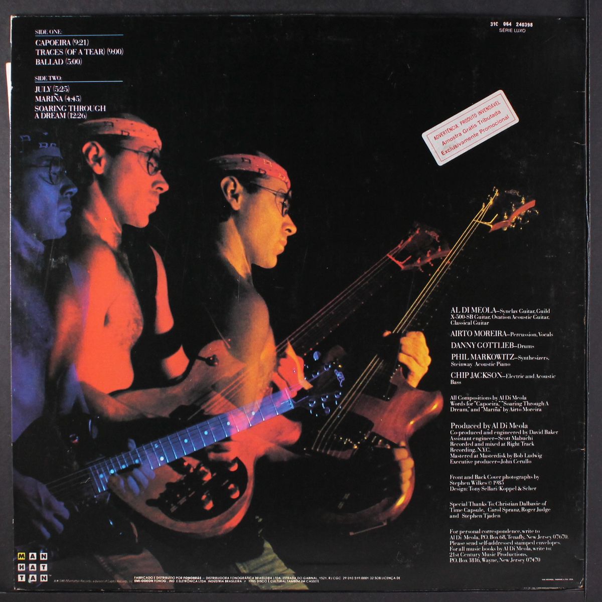 soaring through a dream by AL DI MEOLA