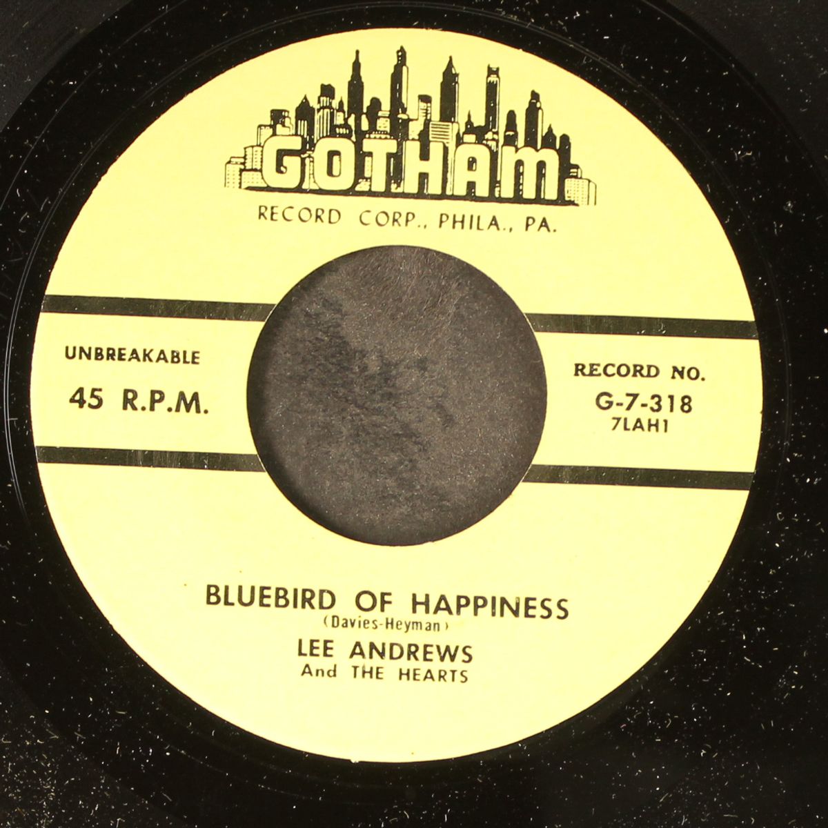 bluebird of happiness by LEE ANDREWS & HEARTS