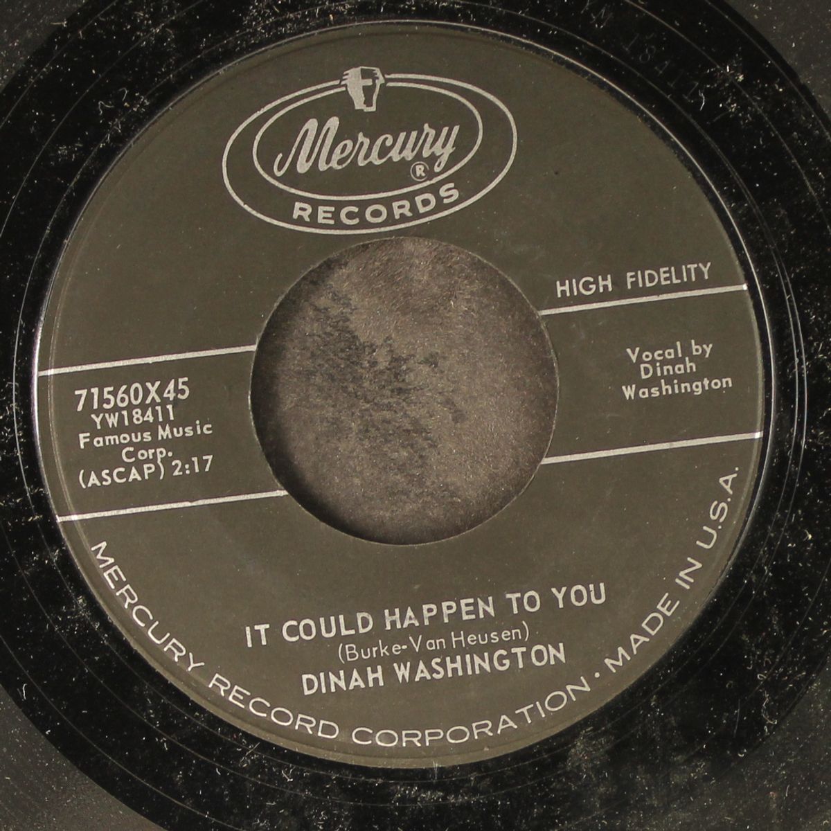 it could happen to you / the age of miracles by DINAH WASHINGTON