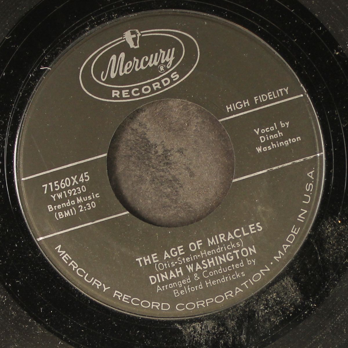 it could happen to you / the age of miracles by DINAH WASHINGTON