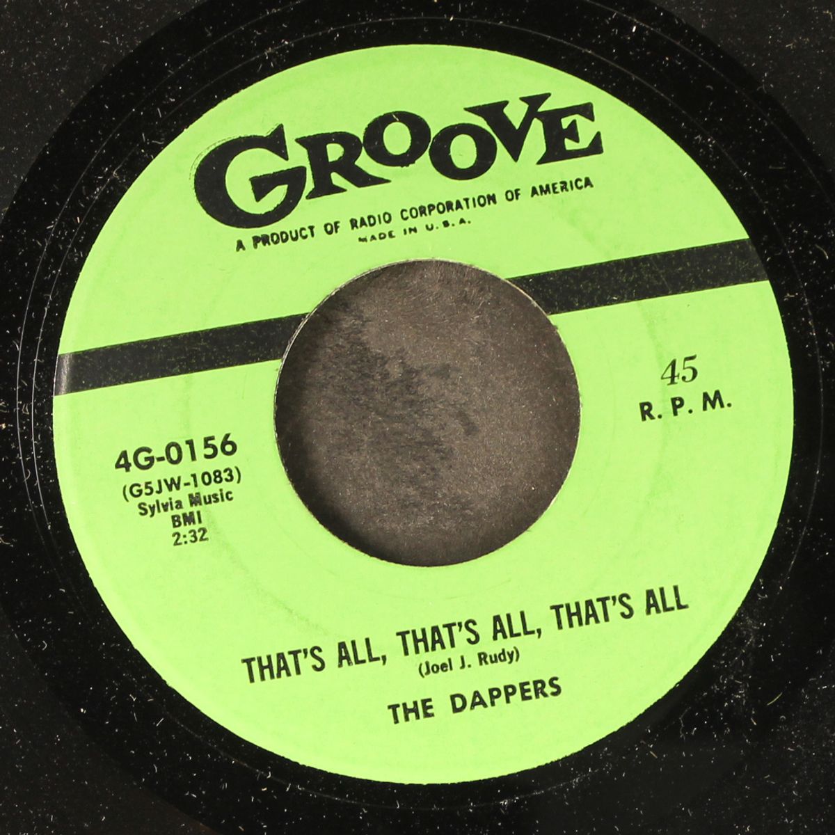 unwanted love / that's all, that's all, that's all by DAPPERS