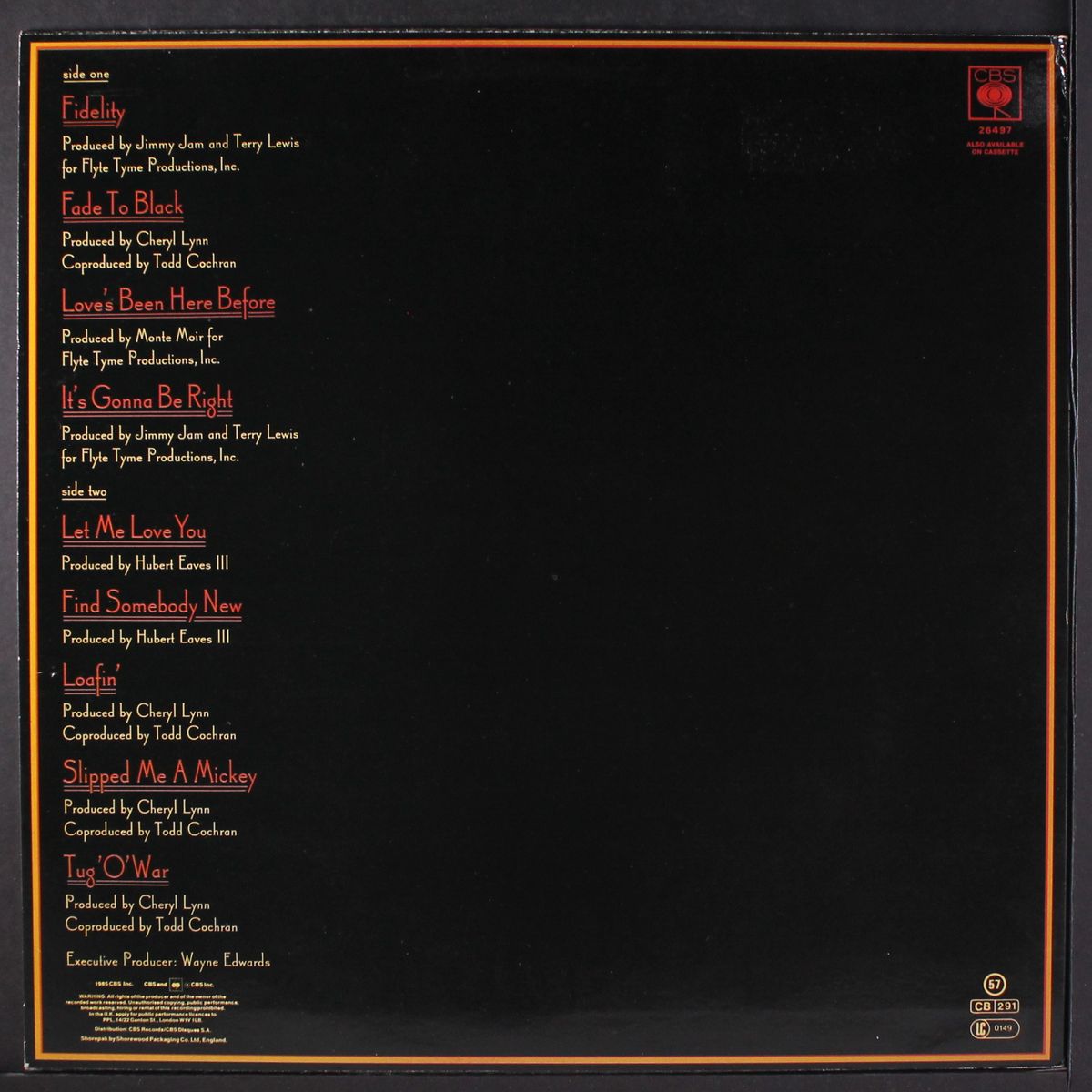 it's gonna be right by CHERYL LYNN