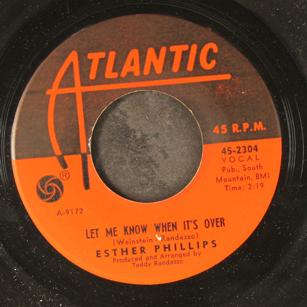 i saw me / let me know when it's over by ESTHER PHILLIPS