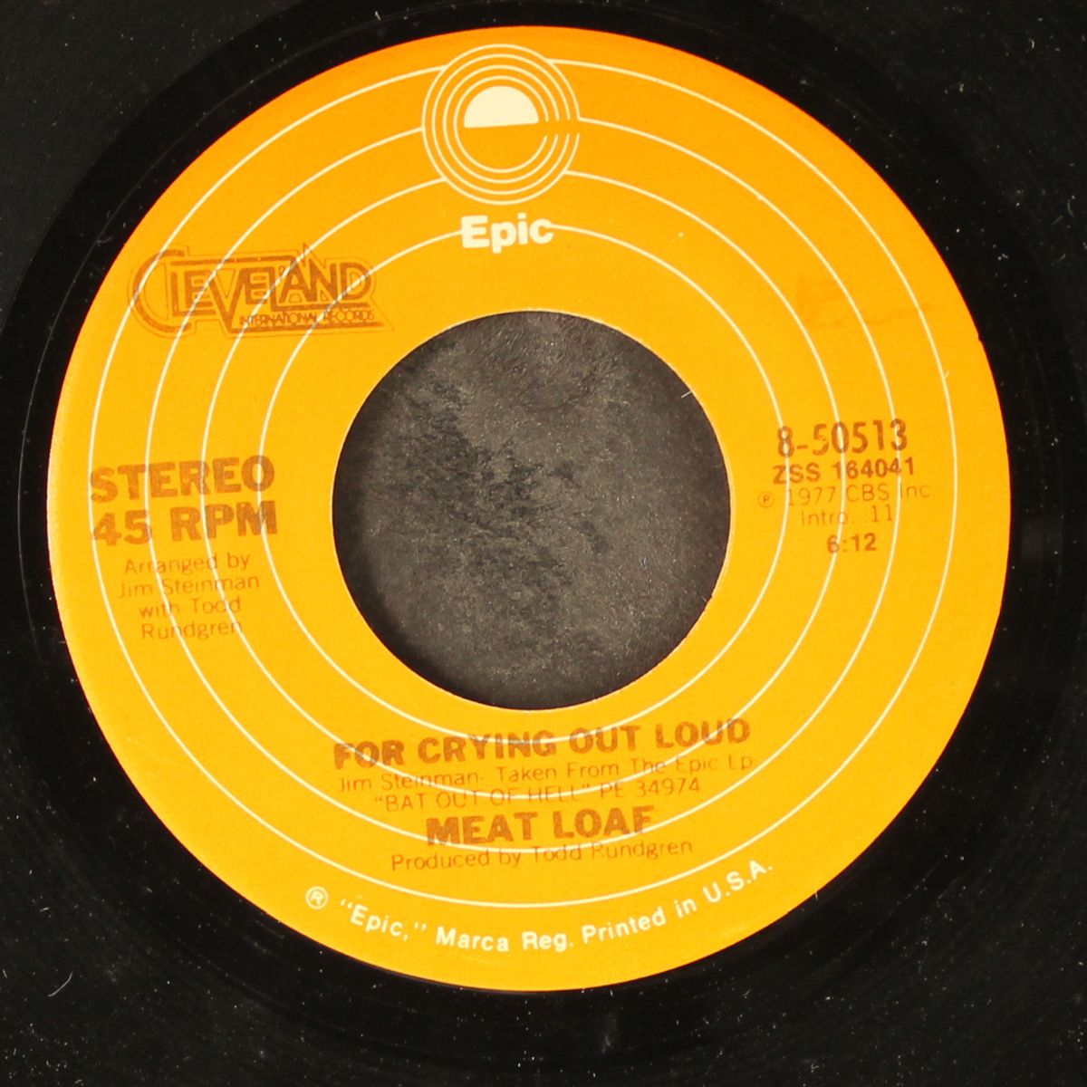 two out of three ain't bad / for crying out loud by MEAT LOAF