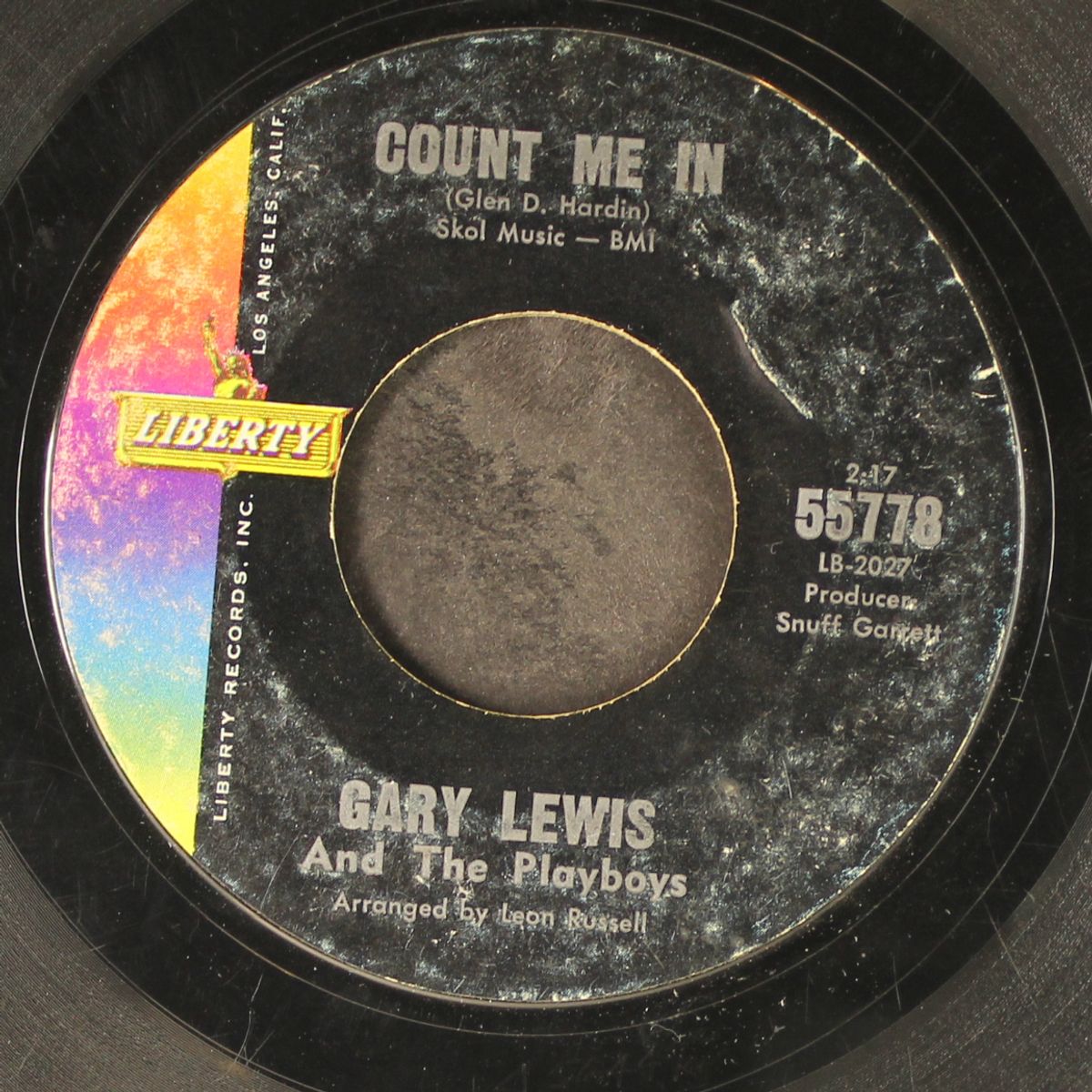 count me in / little miss go-go by GARY LEWIS & PLAYBOYS