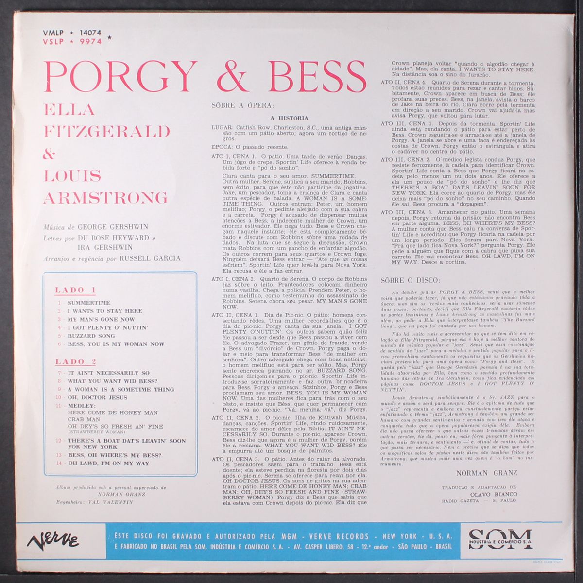 porgy & bess by ELLA FITZGERALD & LOUIS ARMSTRONG