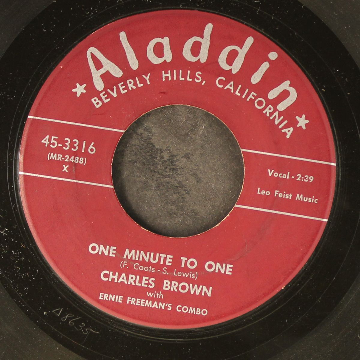 one minute to one by CHARLES BROWN