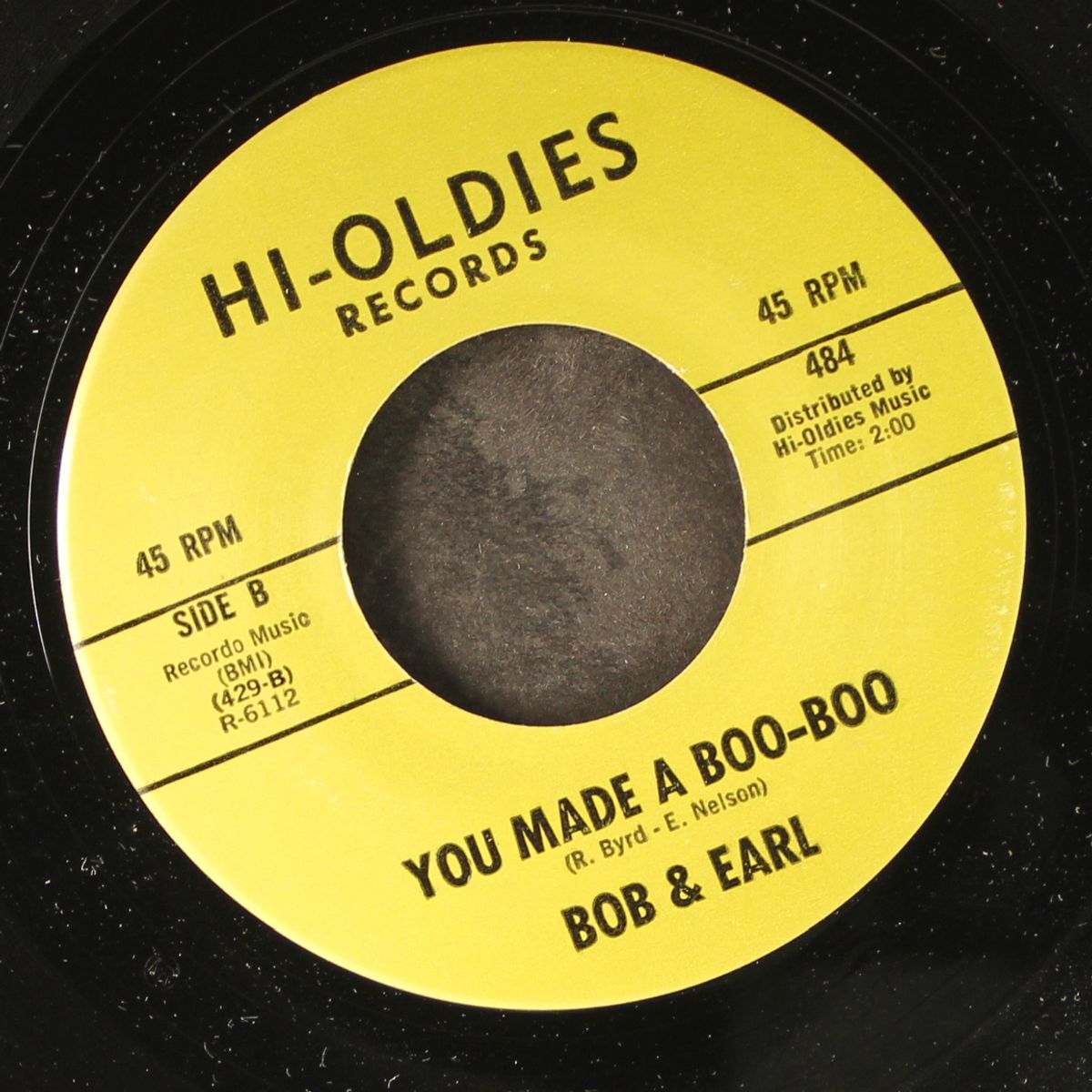 that's my desire / you made a boo-boo by BOB & EARL