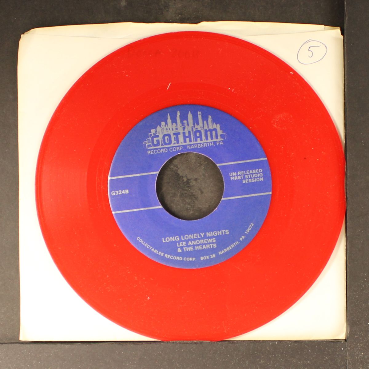 window eyes / long lonely nights by LEE ANDREWS & HEARTS