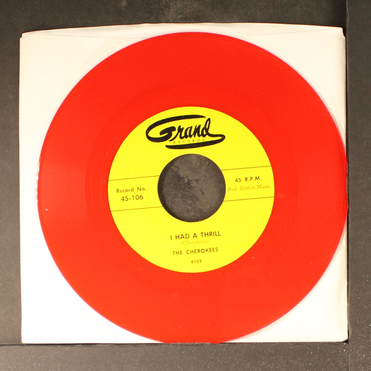 rainbow of love / i had a thrill by CHEROKEES