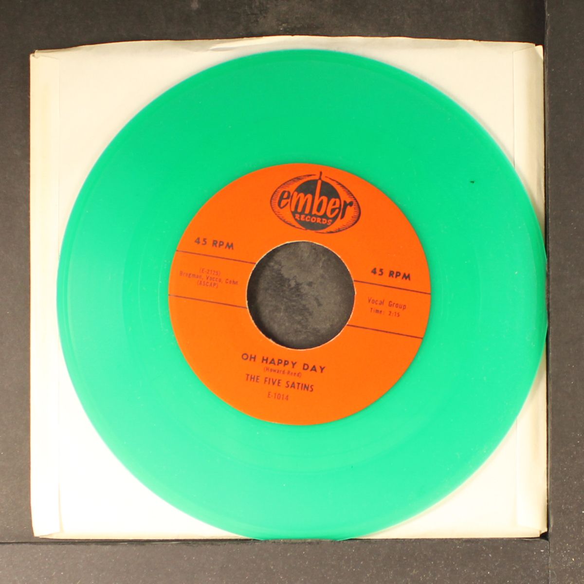 oh happy day / our love is forever by FIVE SATINS