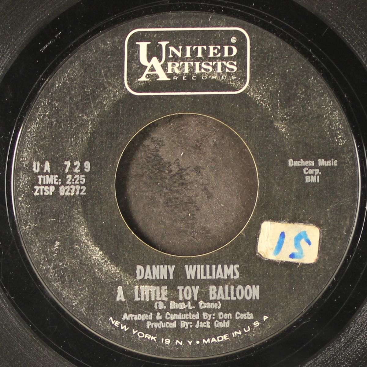 the truth hurts / a little toy balloon by DANNY WILLIAMS