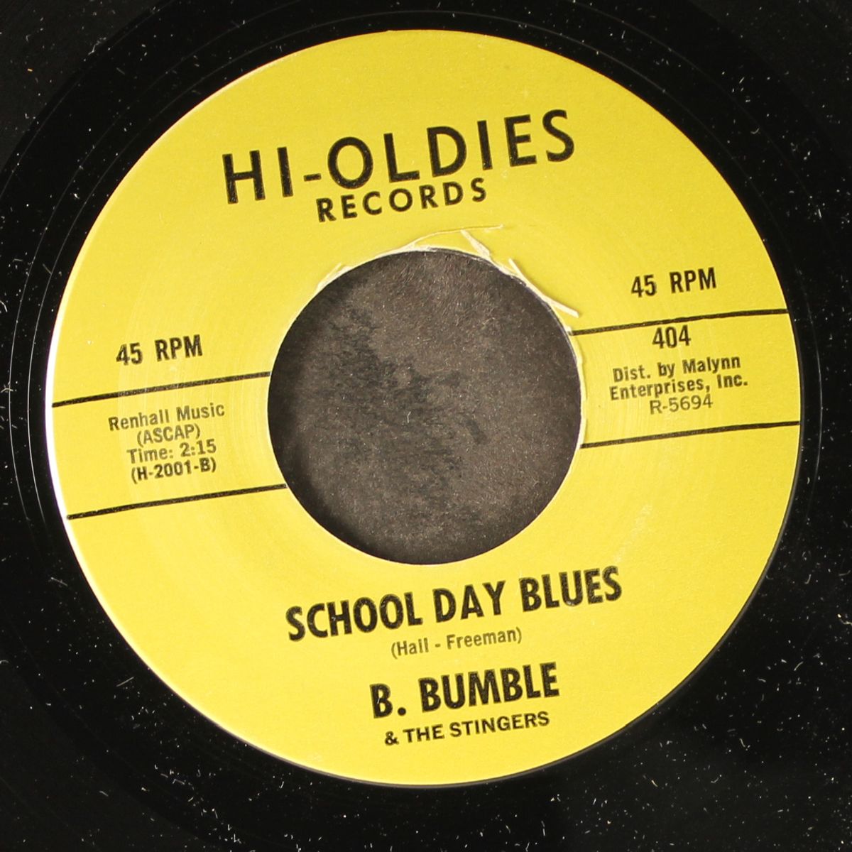 bumble boogie / school day blues by B. BUMBLE & STINGERS