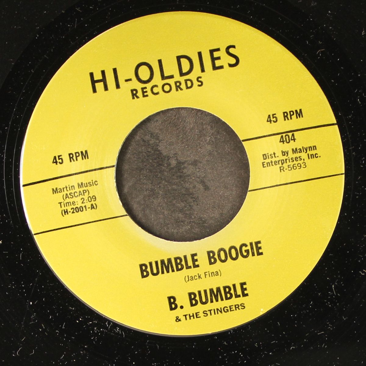 bumble boogie / school day blues by B. BUMBLE & STINGERS