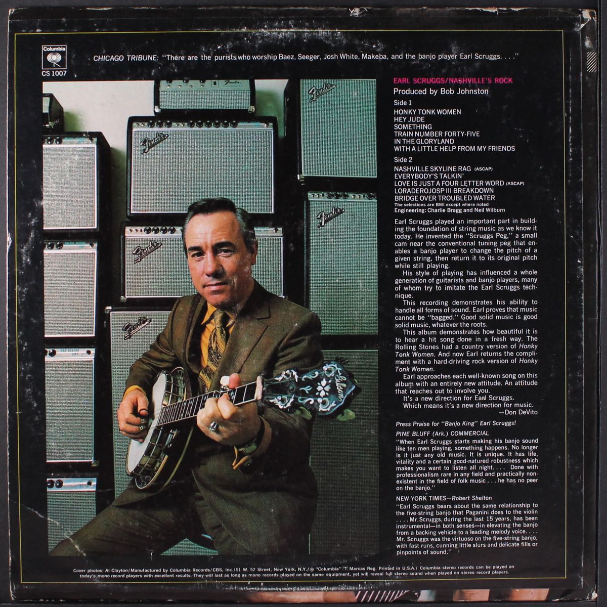 nashville's rock by EARL SCRUGGS