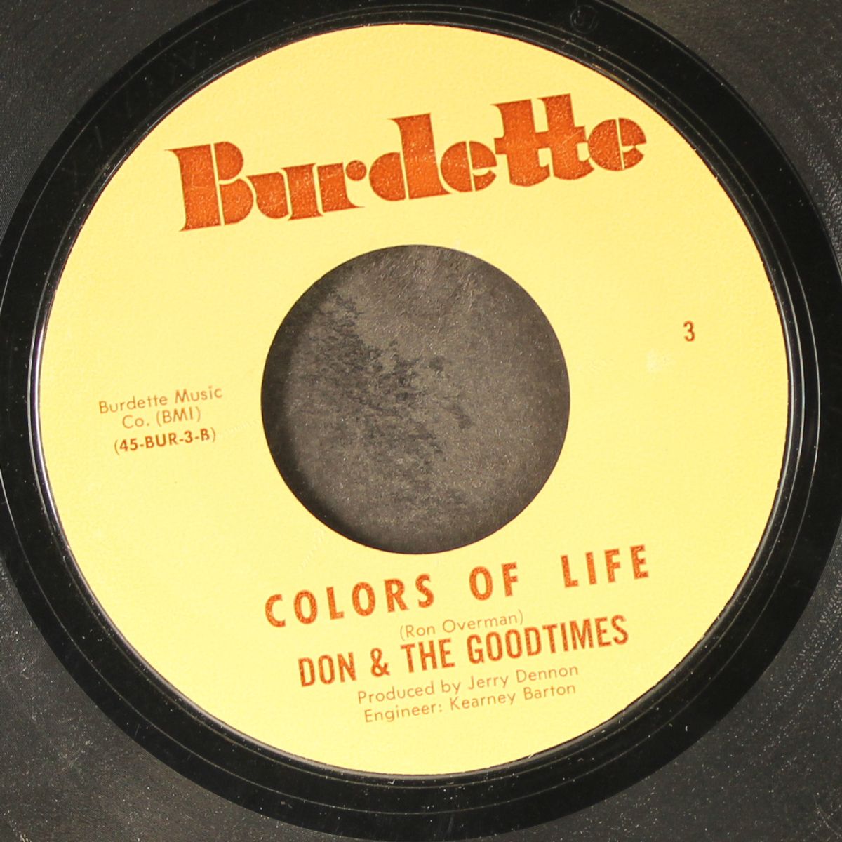 colors of life / you did it before by DON & GOODTIMES
