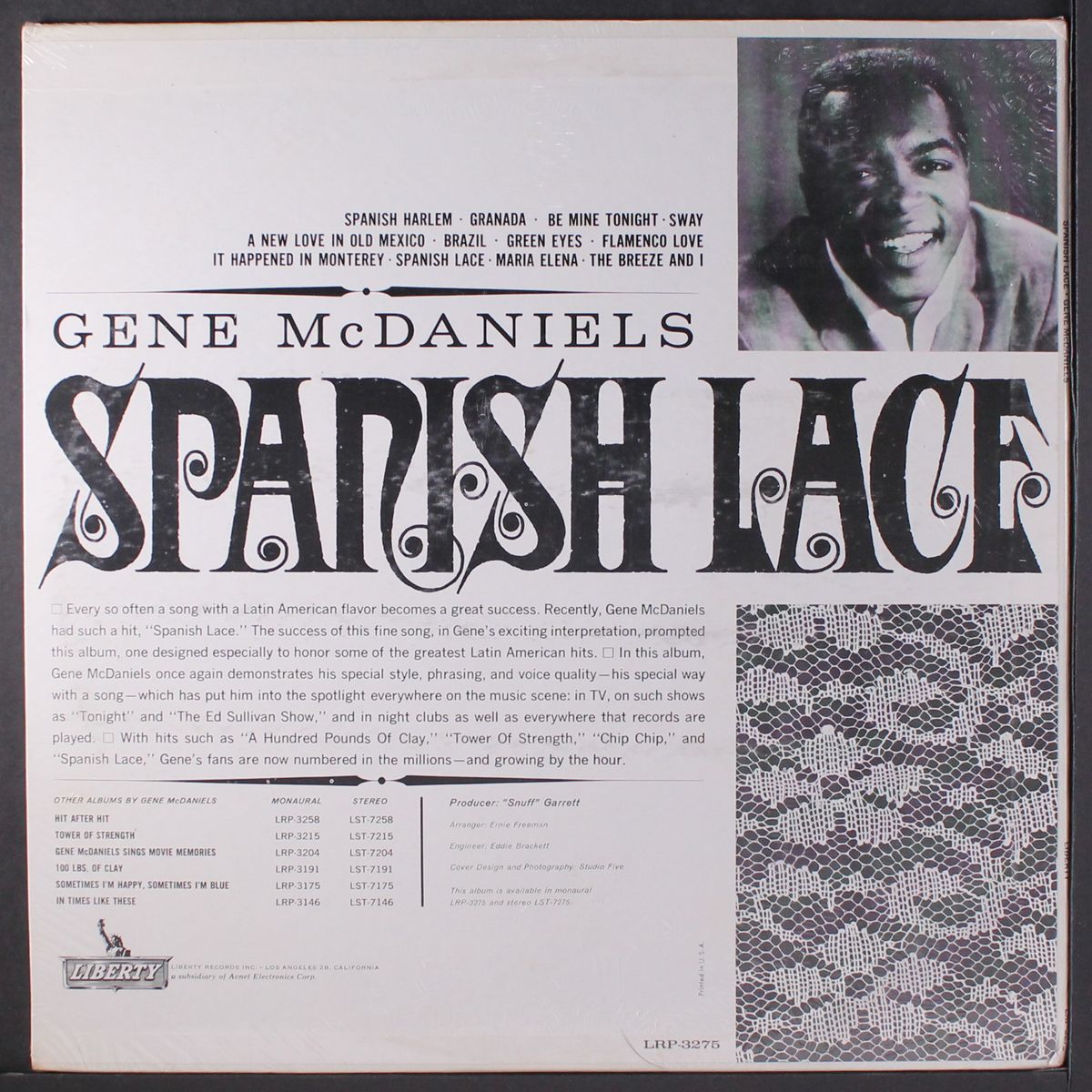 spanish lace by GENE MCDANIELS