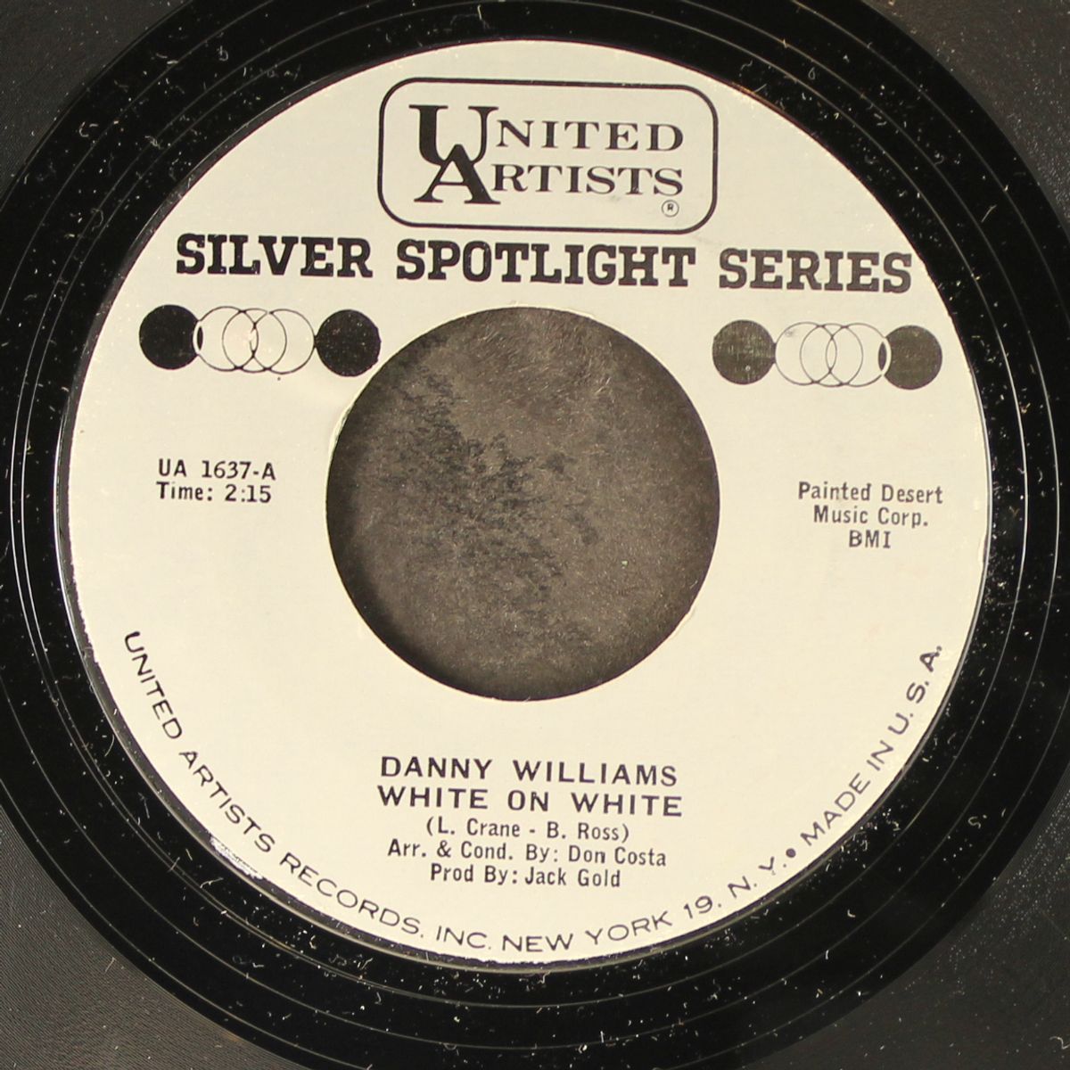 white on white / the comedy is ended by DANNY WILLIAMS