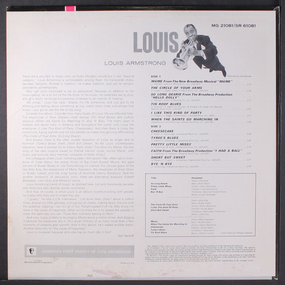 louis by LOUIS ARMSTRONG