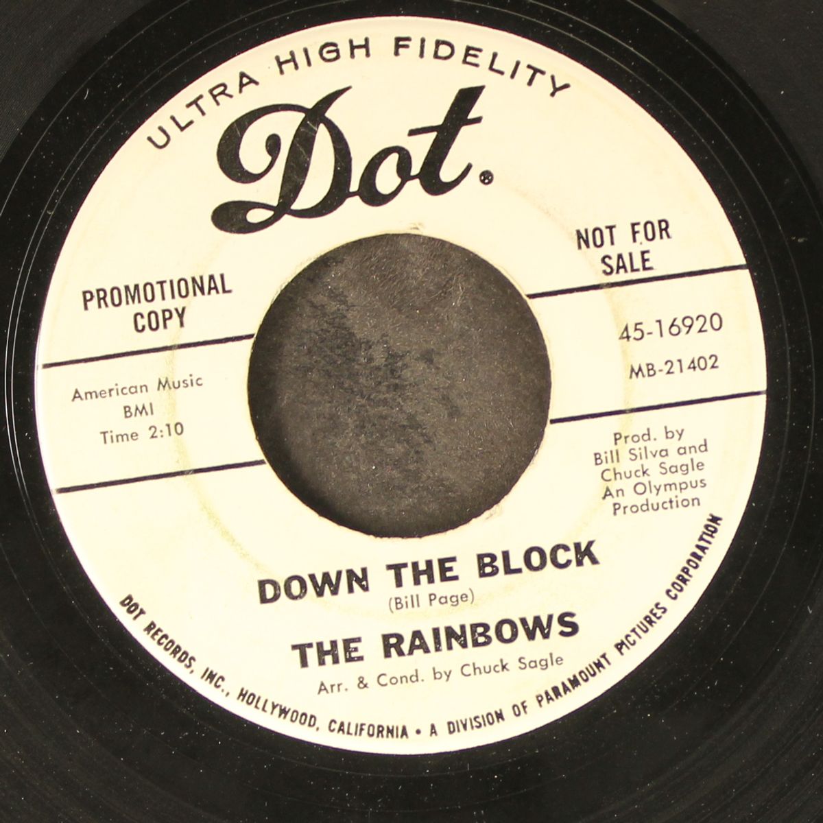 down the block / color of love by RAINBOWS