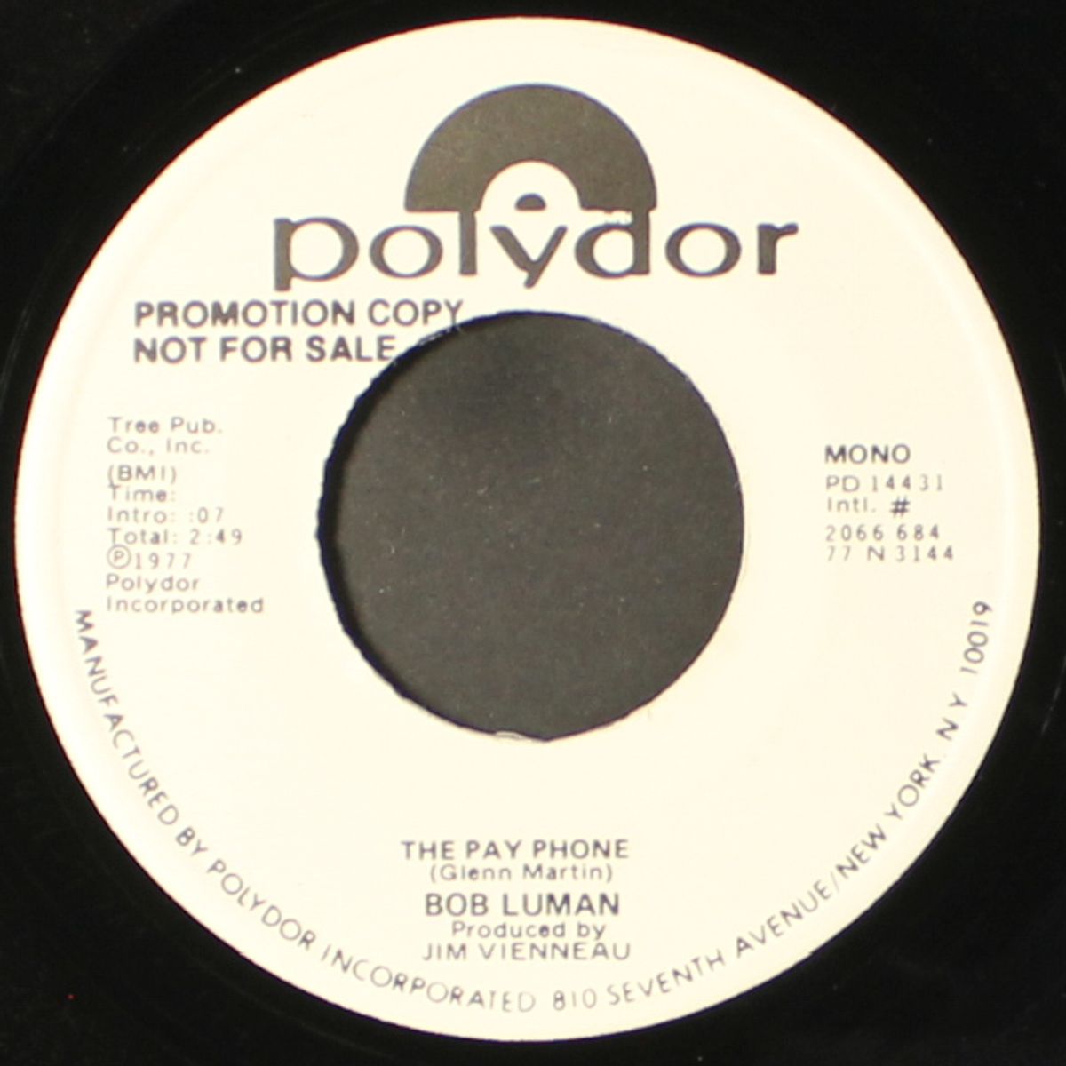 the pay phone / mono by BOB LUMAN